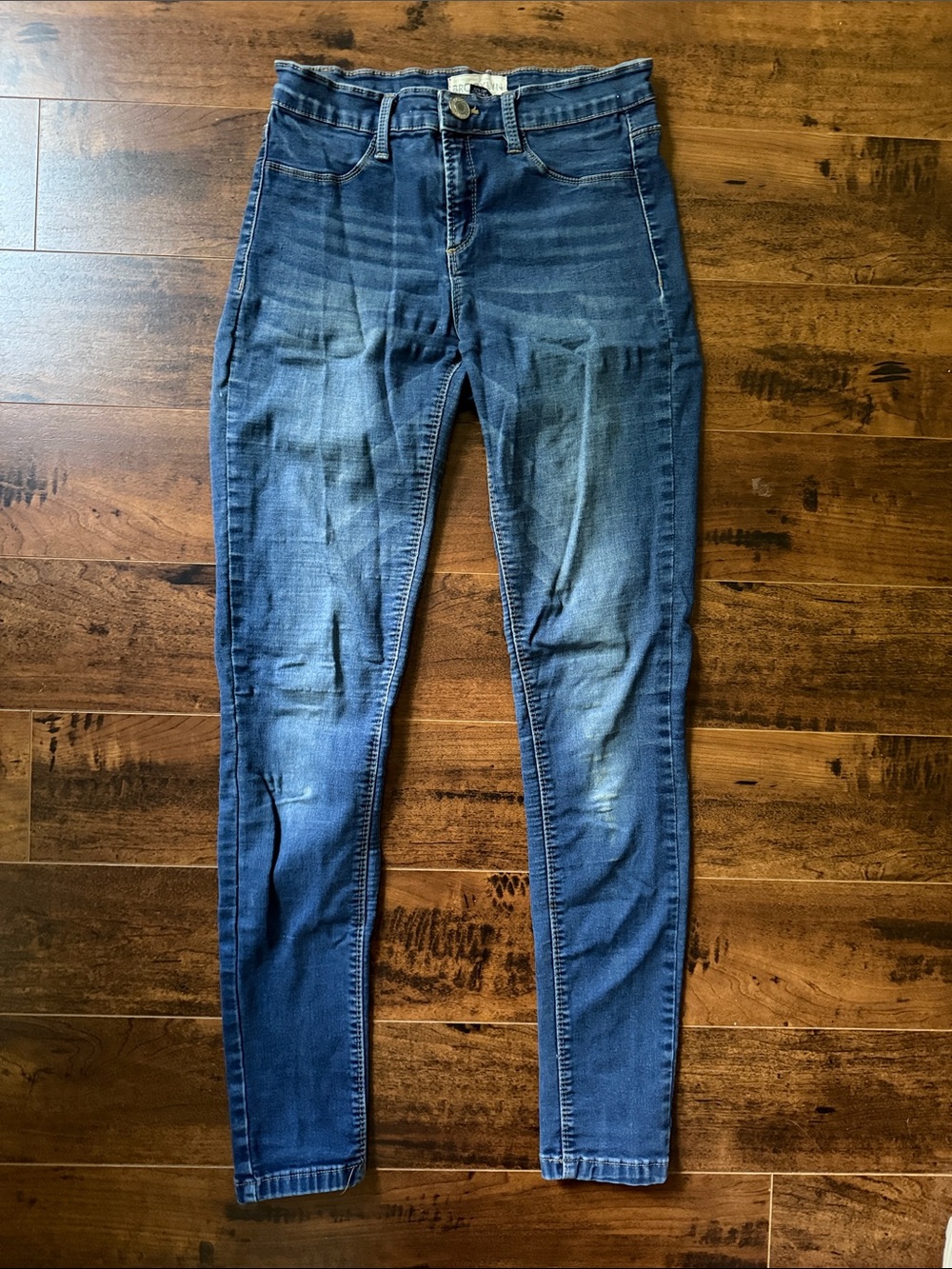 Blue Women’s Skinny Jeans - Classic Stretch Denim